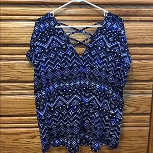 Torrid Tribal Print Blouse